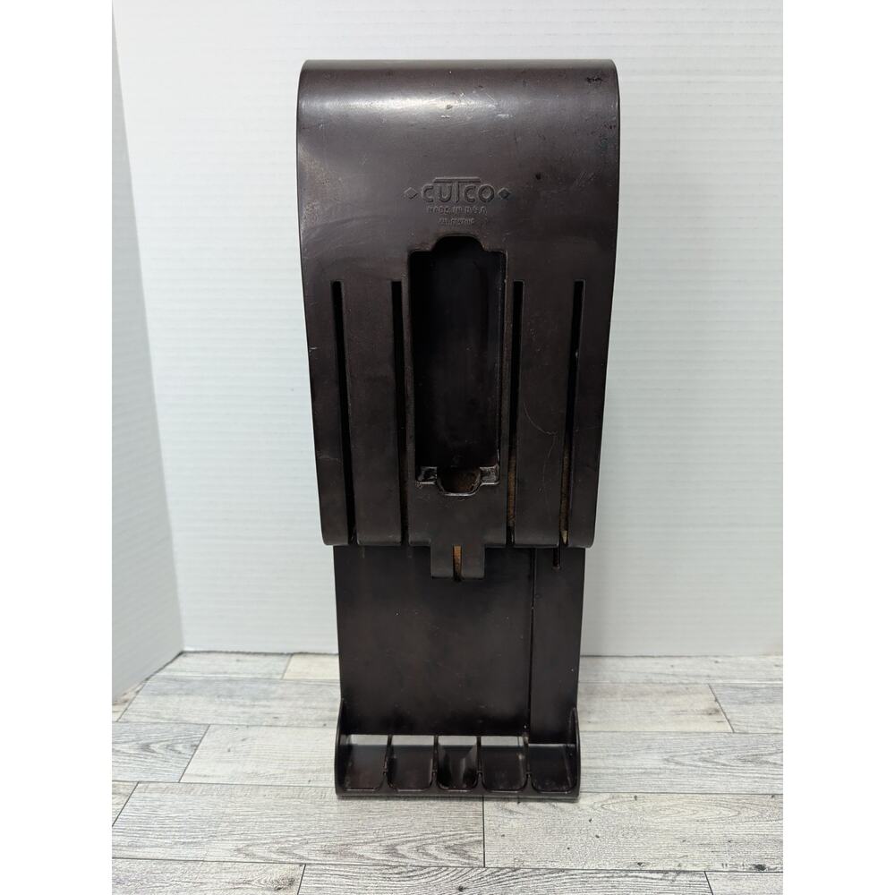 Vintage Cutco Knife Holder Drawer Wall Mount Cutlery Storage Bakelite VTG